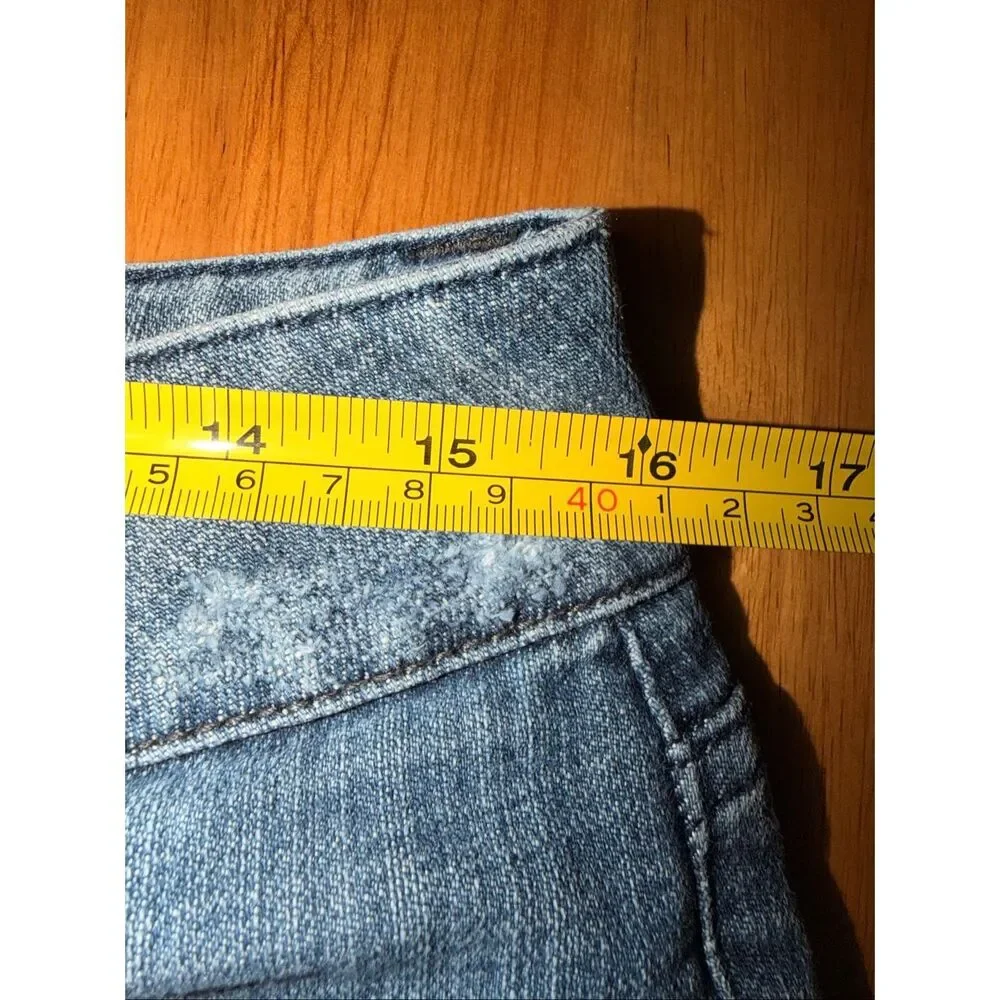 Vintage Sassoon‎  Hustle Jean Shorts Cuffed Decorative Design Size 10